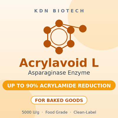 좋은 가격 Asparaginase 효소 Acrylavoid L 5000 U/g 식품 등급 아크릴아마이드 저감제 (빵, 비스킷 제빵용) 온라인으로